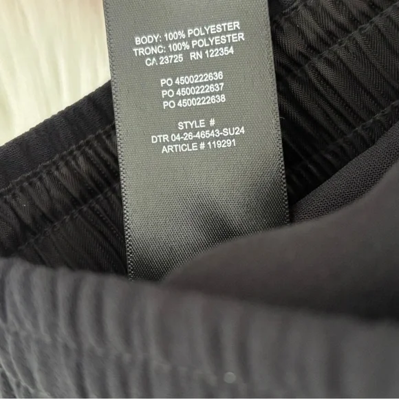 ARITZIA Wilfred Highlight Cargo Short XS Black Shorts New NWT - Picture 9 of 12